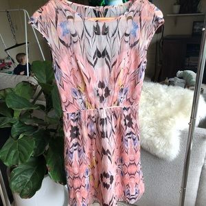 Sheer Silk Dress with Slip